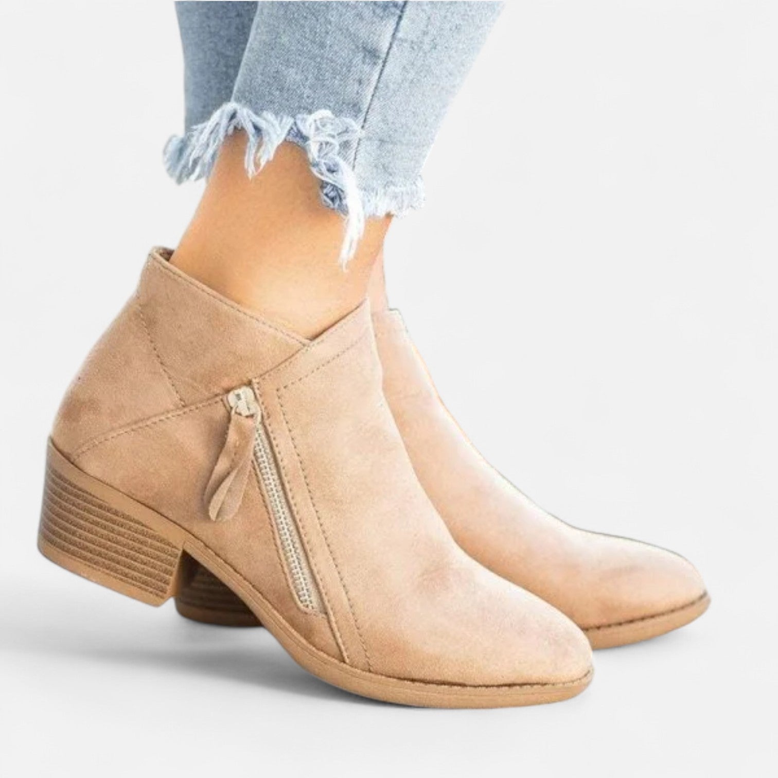 Women's Orthopedic Leather Boots – Arch Support & Style