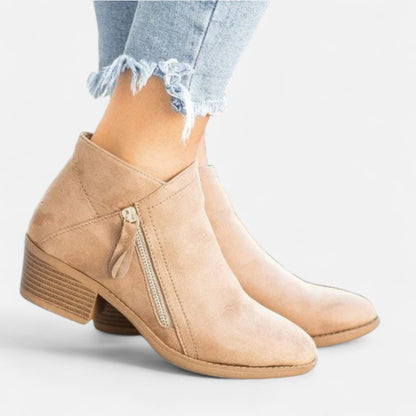 Women's Orthopedic Leather Boots – Arch Support & Style