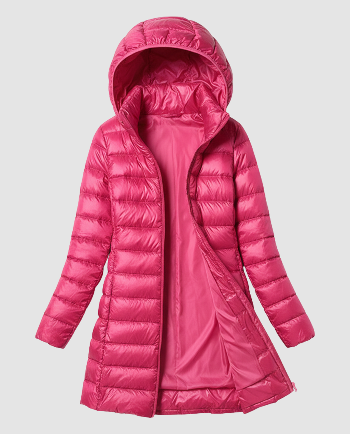 Ultralichte Donsjas Dames met Capuchon Kap – Compacte Warme Winterjas