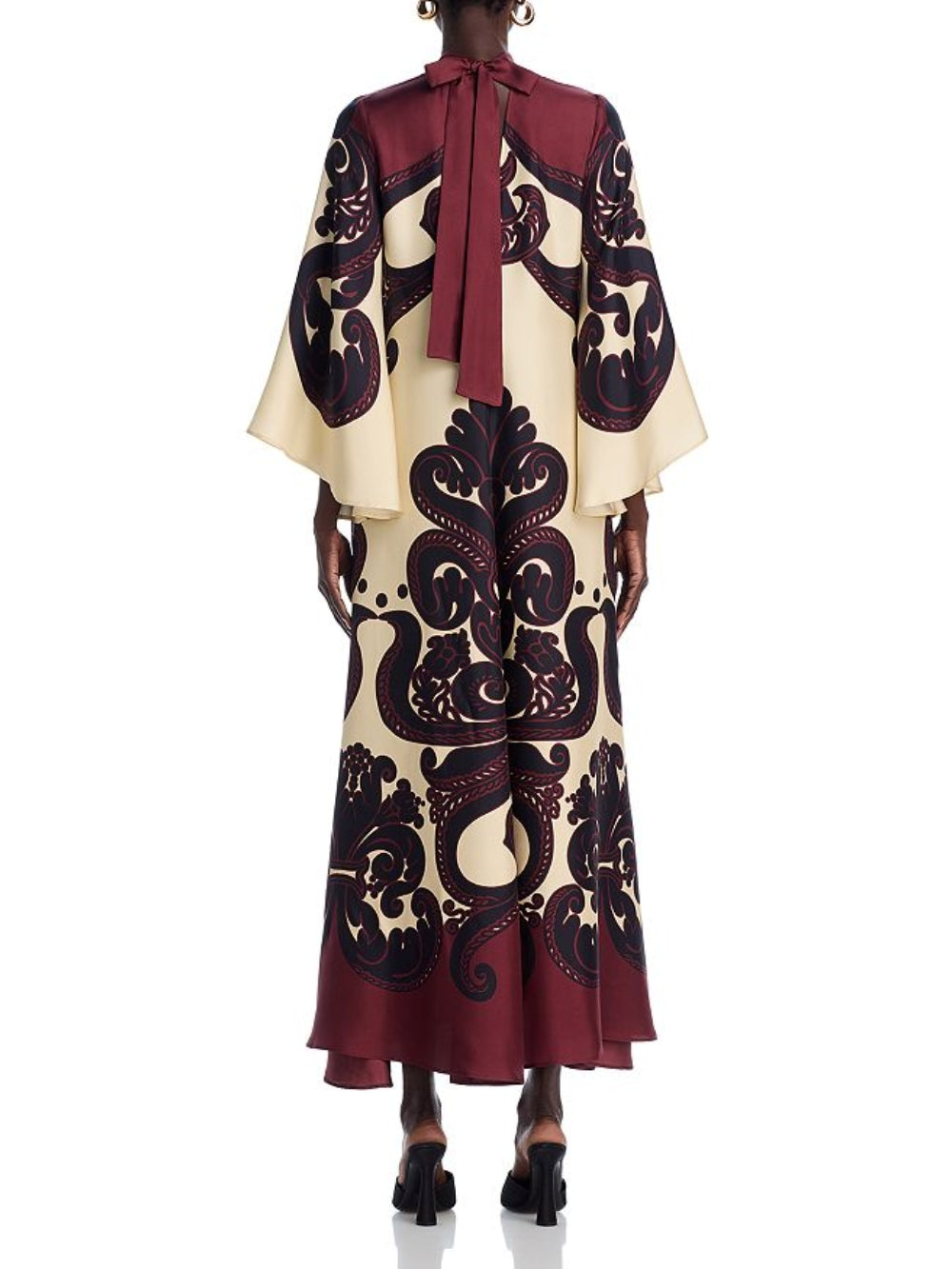 Maxi-jurk met Botanische Print