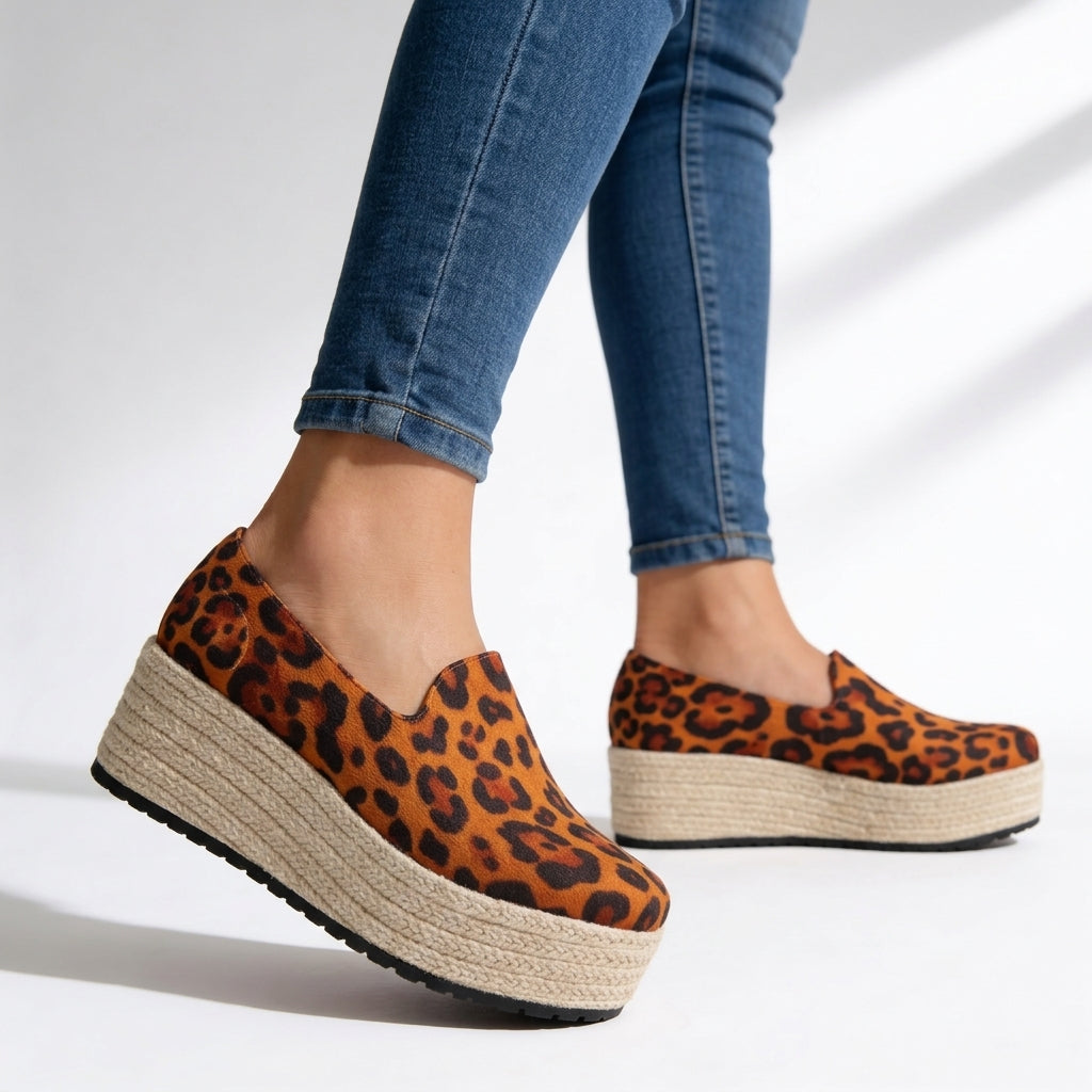 Comfortabele Sneakers Dames Sleehak – met Steunzool & Schokdemping