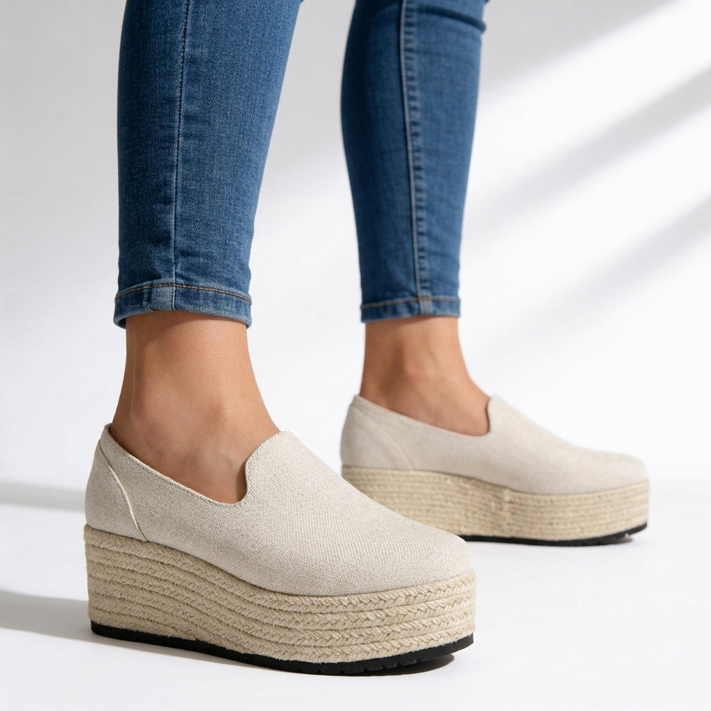 Comfortabele Sneakers Dames Sleehak – met Steunzool & Schokdemping