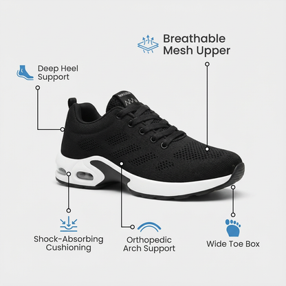 Orthora™ Pro — 12-Hour Shift Shoes for All-Day Foot, Knee & Back Pain Relief