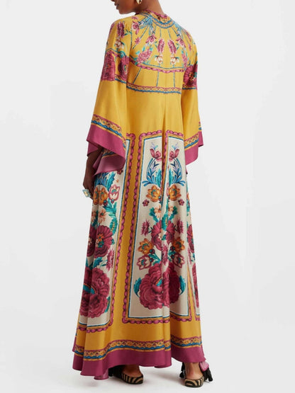 Lange Vloeiende Casual Maxi-jurk