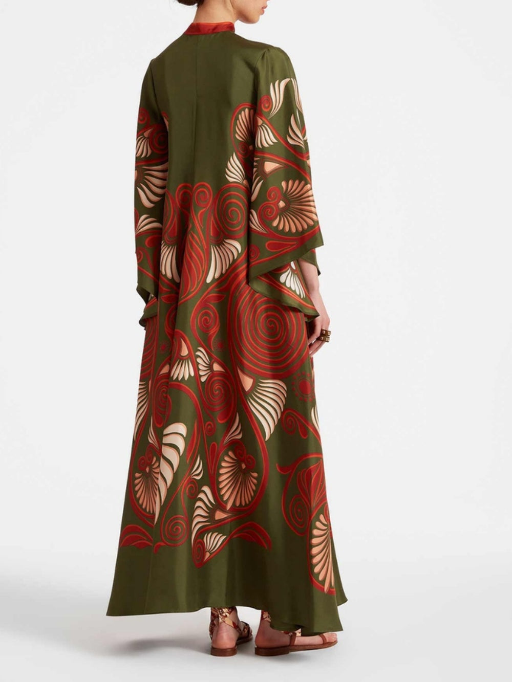 Maxi-jurk met Sprankelende Print