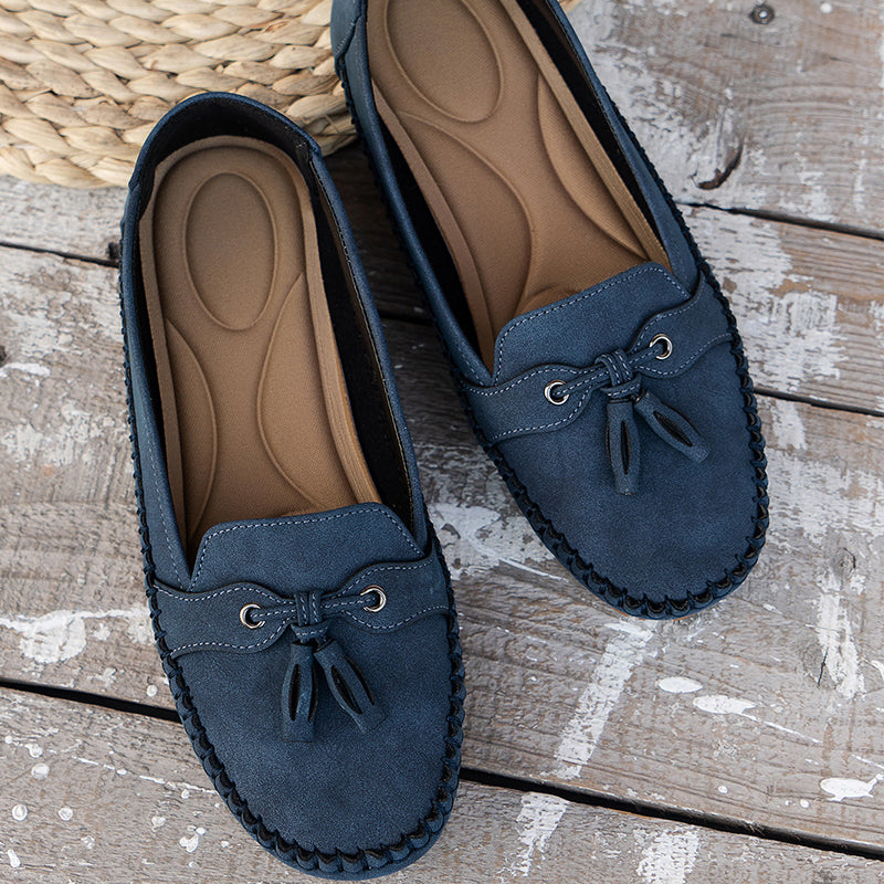 Loafers Dames Zacht – Comfortabele Instappers met Schokdempende Binnenzool