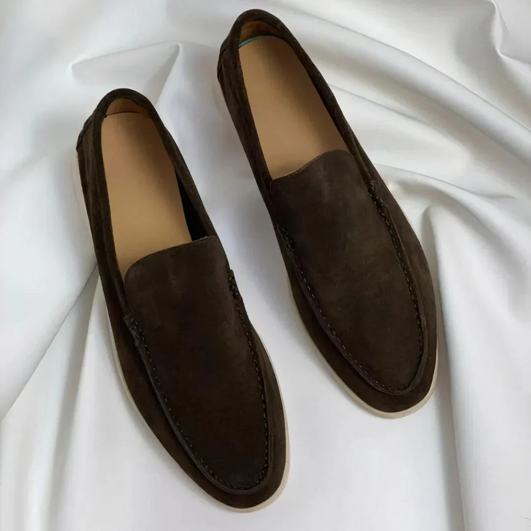 James Suède Loafers