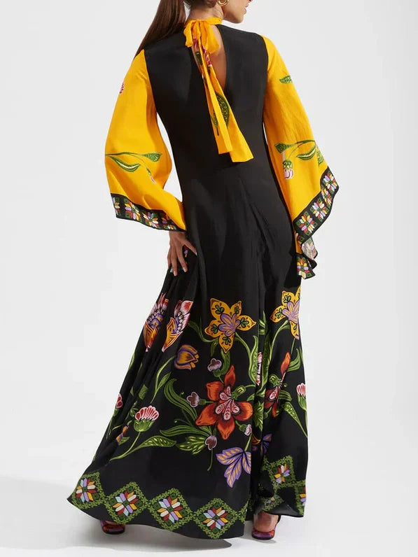 Ruimvallende Oversized Maxi-jurk