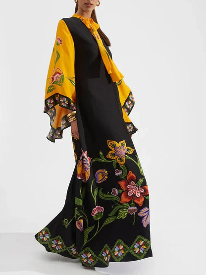 Ruimvallende Oversized Maxi-jurk