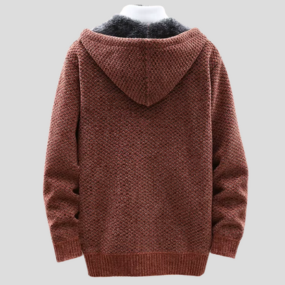 Oslo Gebreide Hoodie