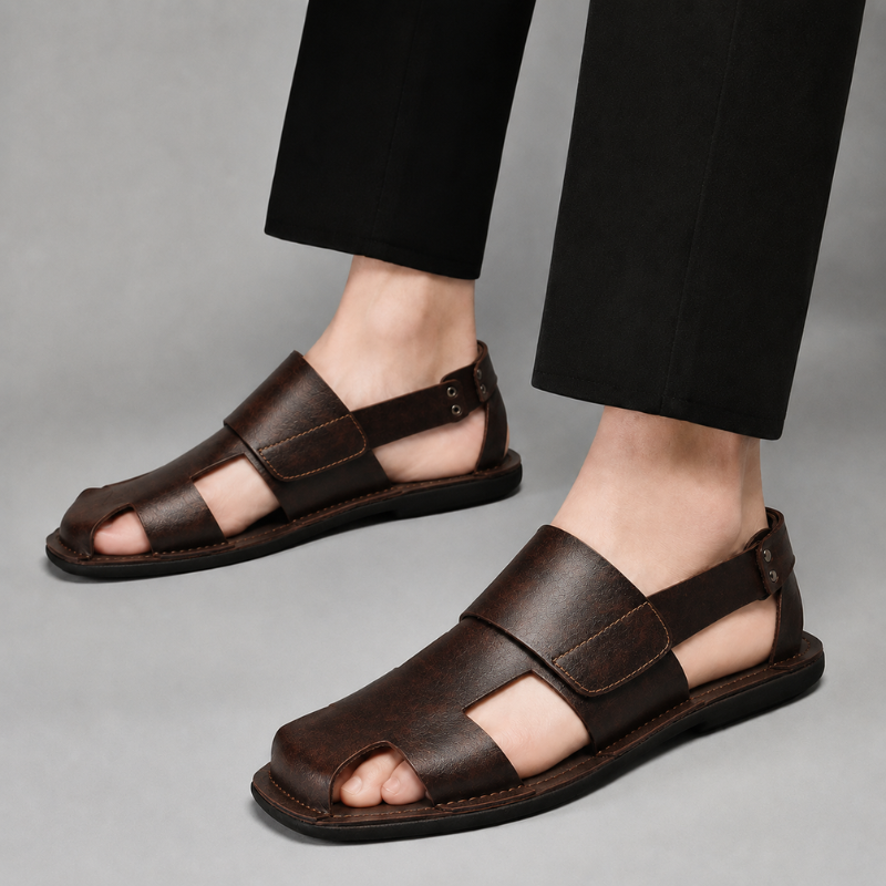 Mayfair Leren Sandalen