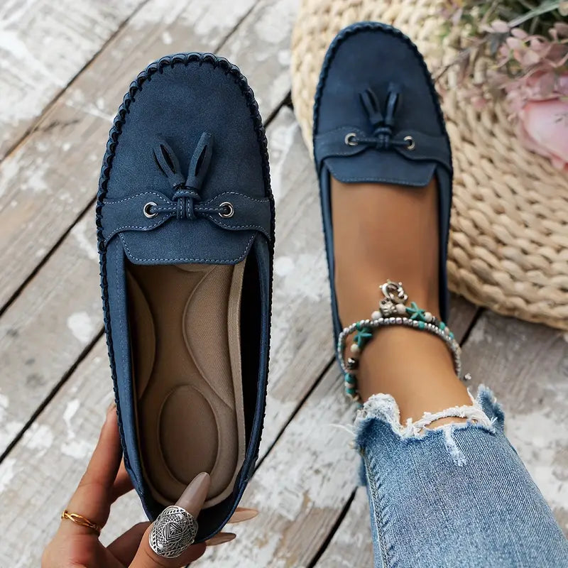 Loafers Dames Zacht – Comfortabele Instappers met Schokdempende Binnenzool