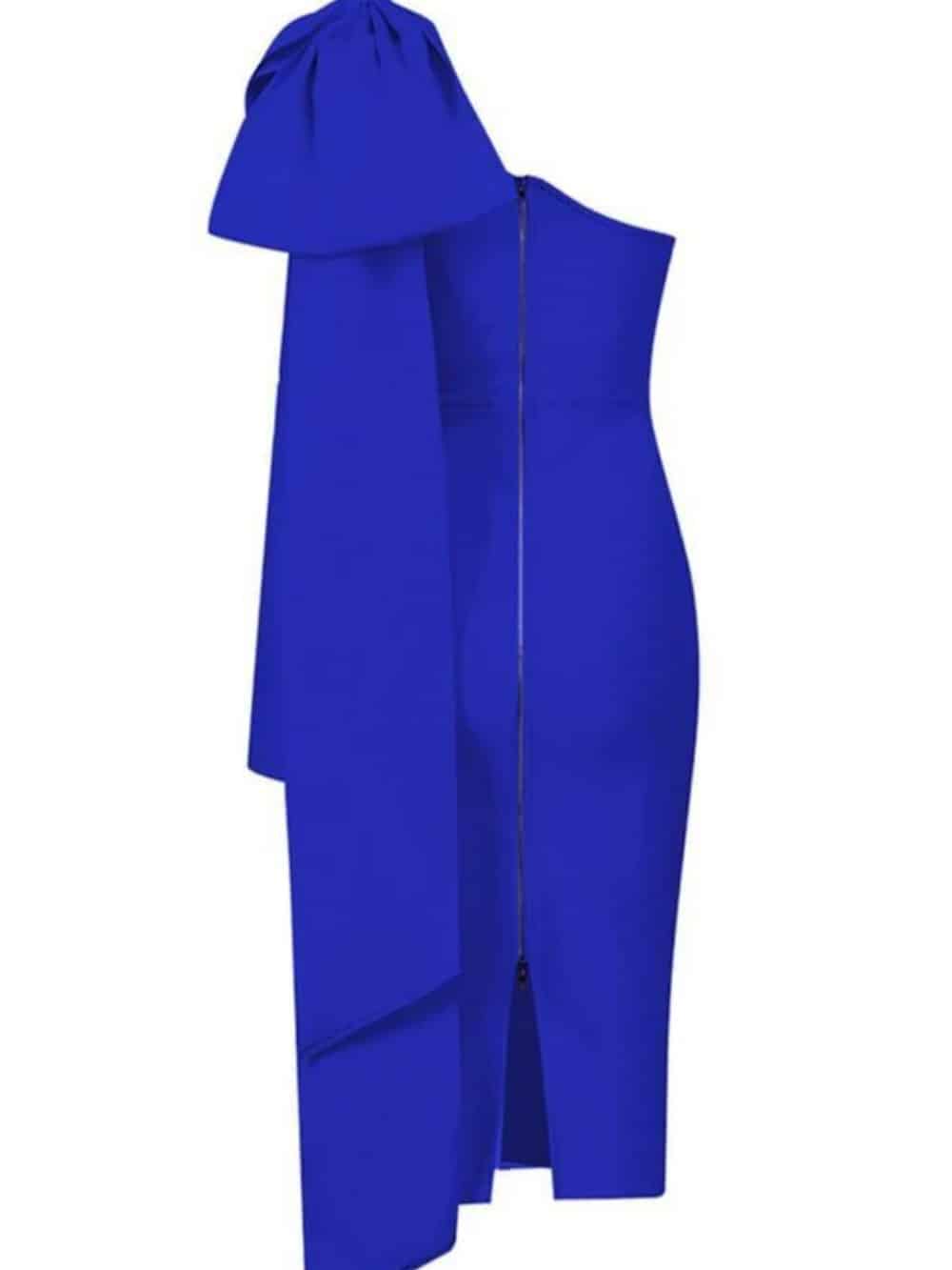 Abbey One-Shoulder Bandage-jurk