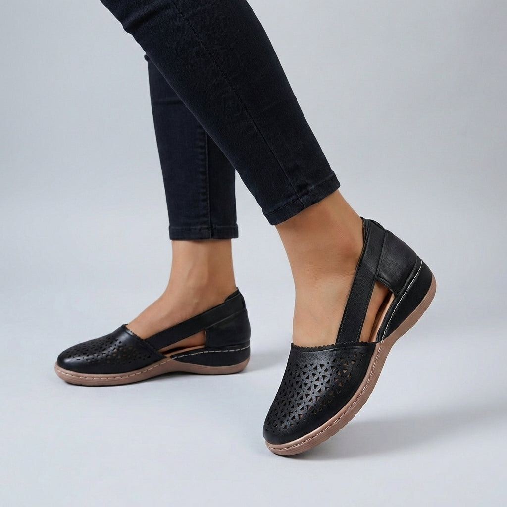 Comfortschoenen Dames Brede Pasvorm – met Steunzool & Schokdemping
