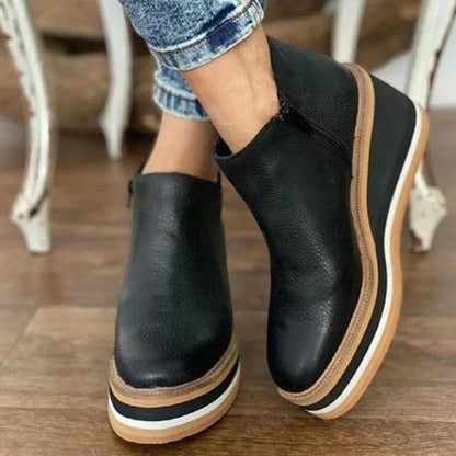Charmaine | Platform Chelsea Boots with Slip-On for Women