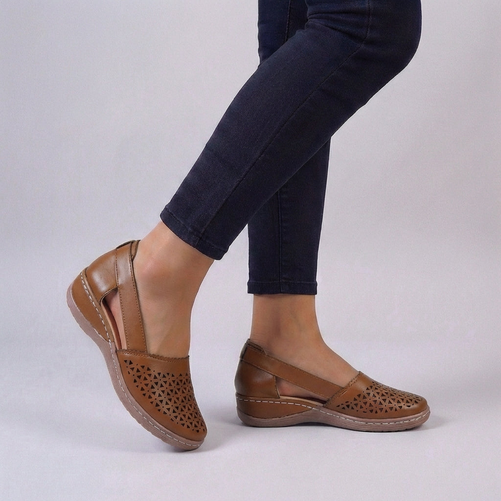 Comfortschoenen Dames Brede Pasvorm – met Steunzool & Schokdemping
