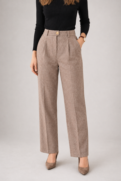 Women's Tailored Polished Fit Pants - Elegant
