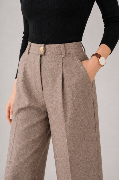 Women's Tailored Polished Fit Pants - Elegant