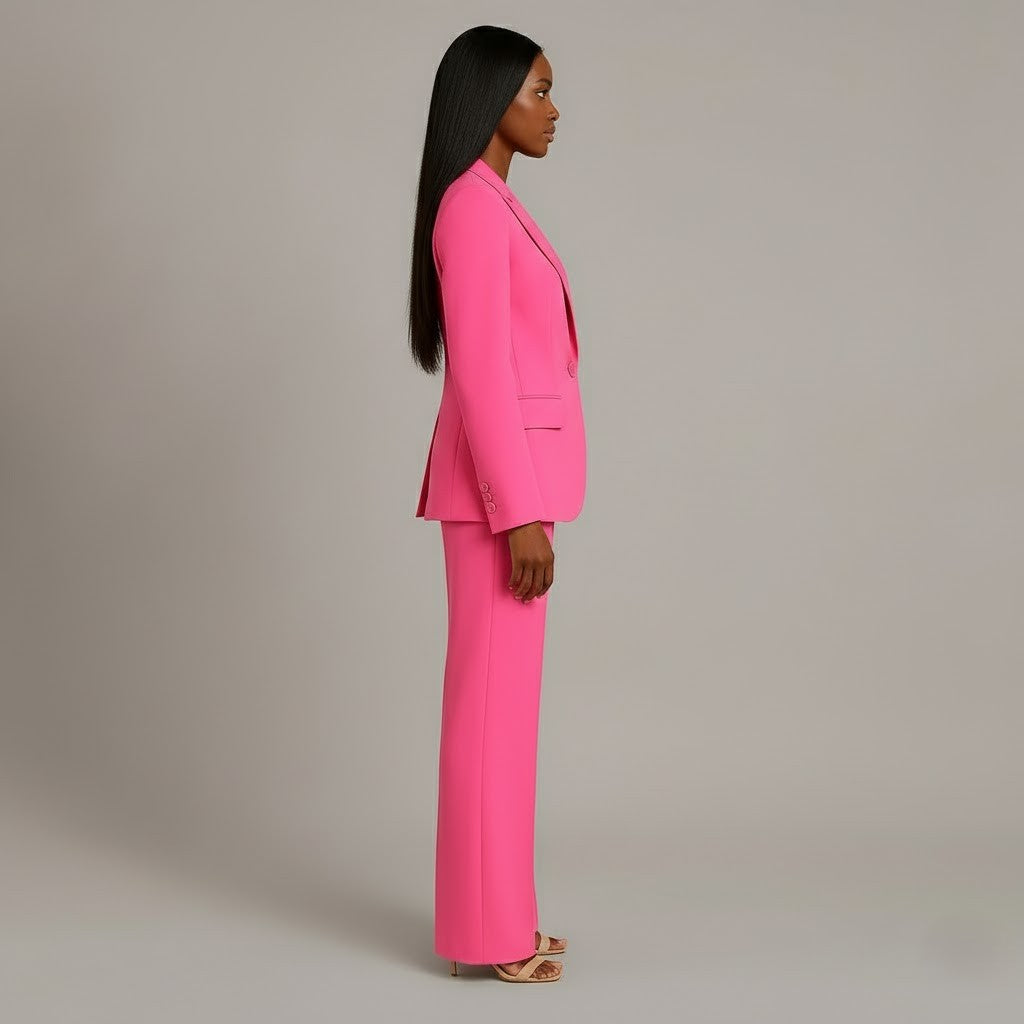 Women's Formal Suit Set | Tailored Long