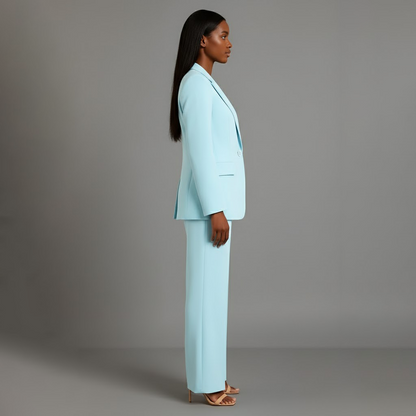 Women's Formal Suit Set | Tailored Long