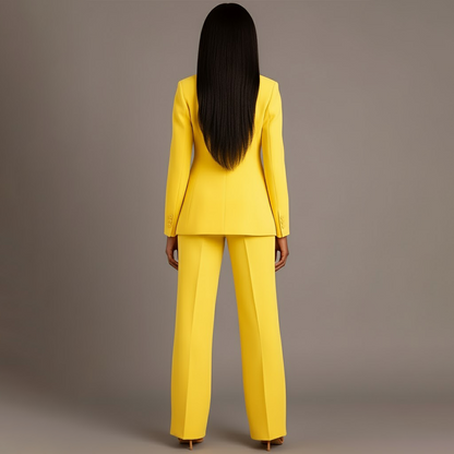 Women's Formal Suit Set | Tailored Long