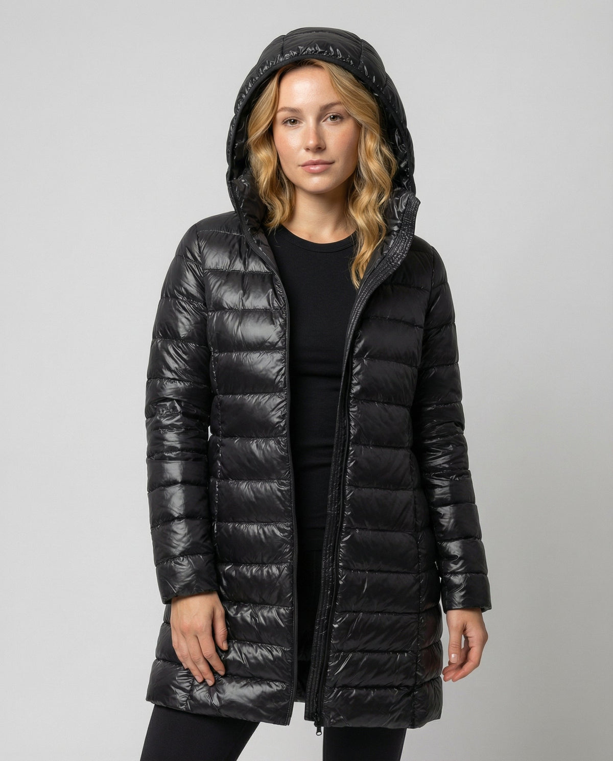 Ultralichte Donsjas Dames met Capuchon Kap – Compacte Warme Winterjas