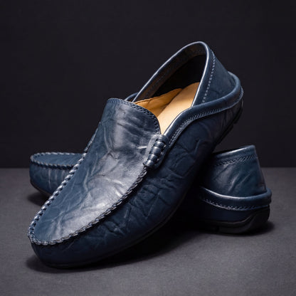 Florence Leren Loafers