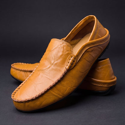 Florence Leren Loafers