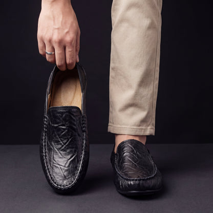 Florence Leren Loafers