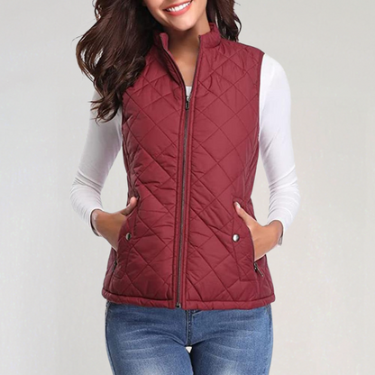 Mune | Women's Padded Bodywarmer with Zipper and Lightweight Design