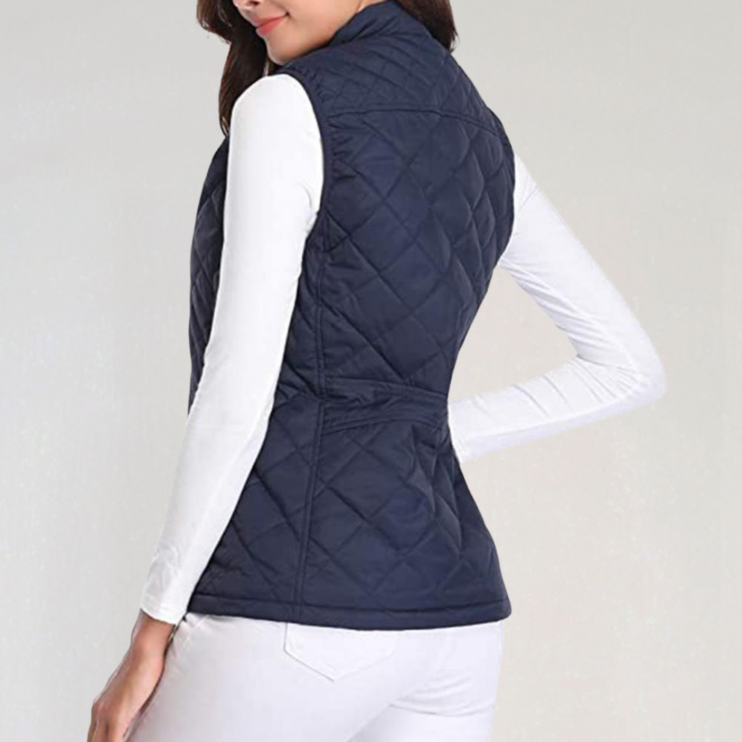 Mune | Women's Padded Bodywarmer with Zipper and Lightweight Design