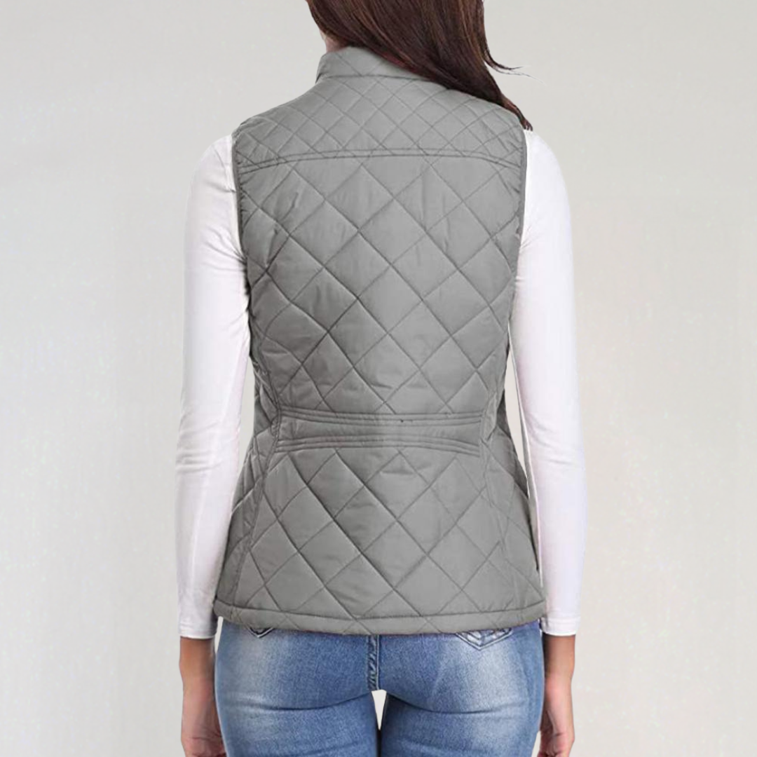 Mune | Women's Padded Bodywarmer with Zipper and Lightweight Design