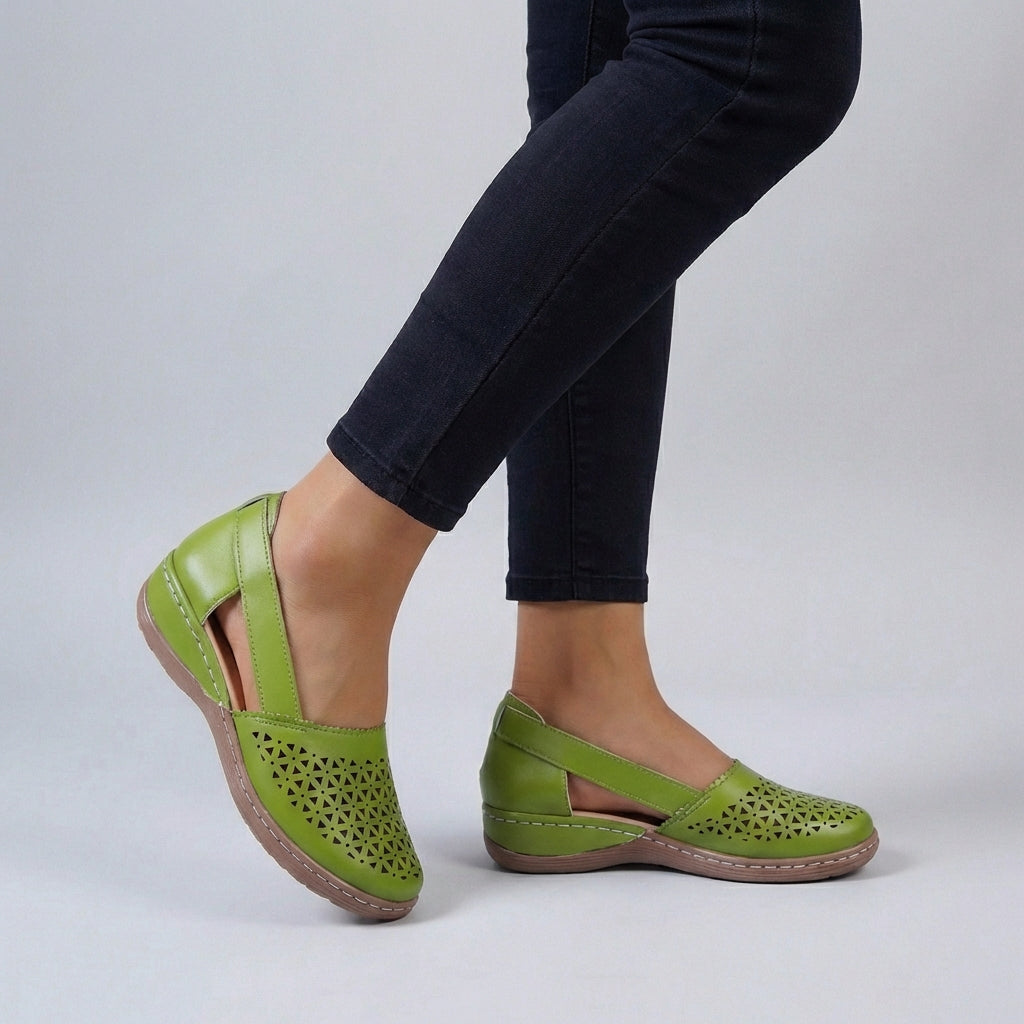Comfortschoenen Dames Brede Pasvorm – met Steunzool & Schokdemping