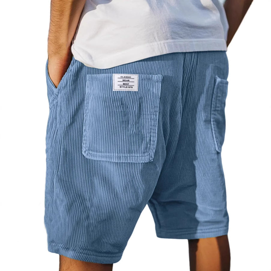 Victor Velours Korte Broek
