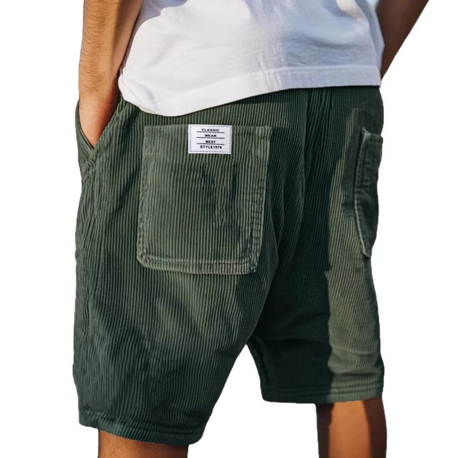 Victor Velours Korte Broek