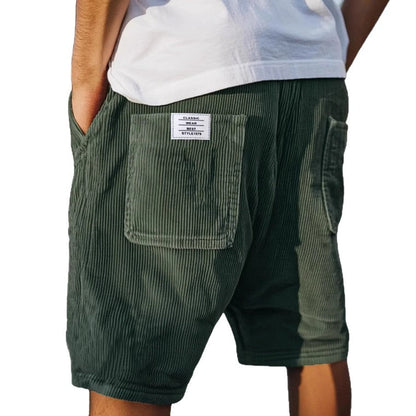 Victor Velours Korte Broek