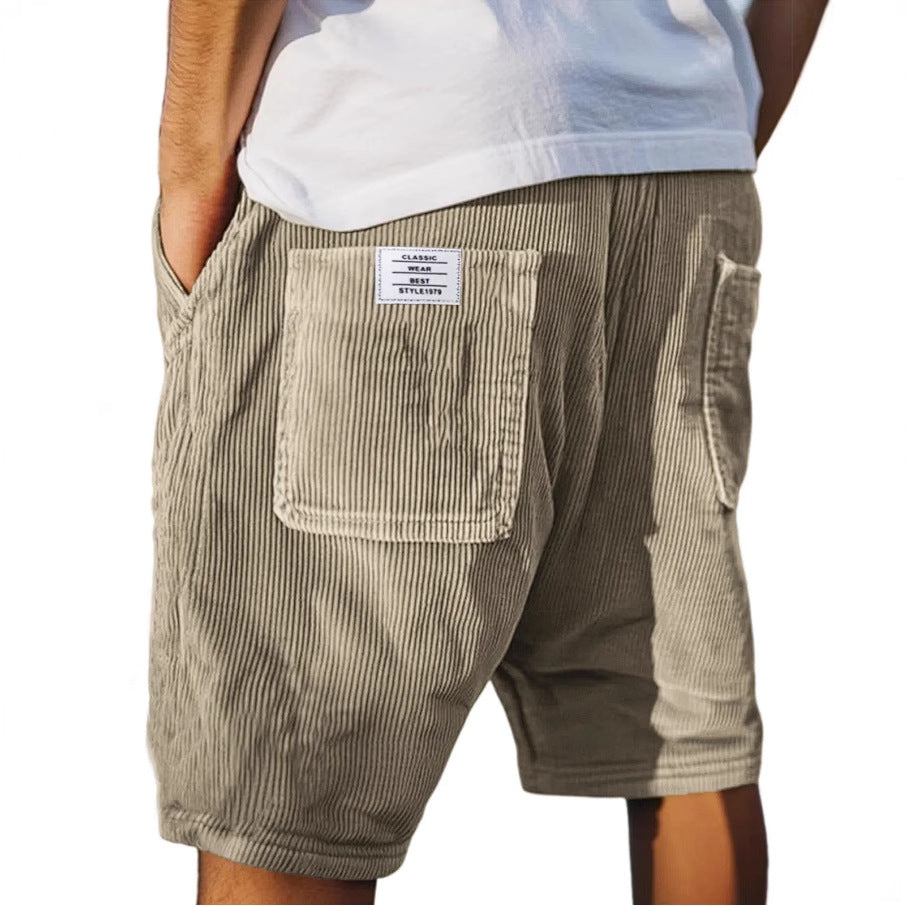 Victor Velours Korte Broek