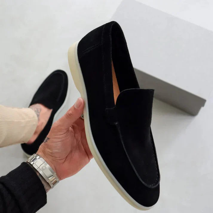 James Suède Loafers