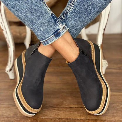 Charmaine | Platform Chelsea Boots with Slip-On for Women