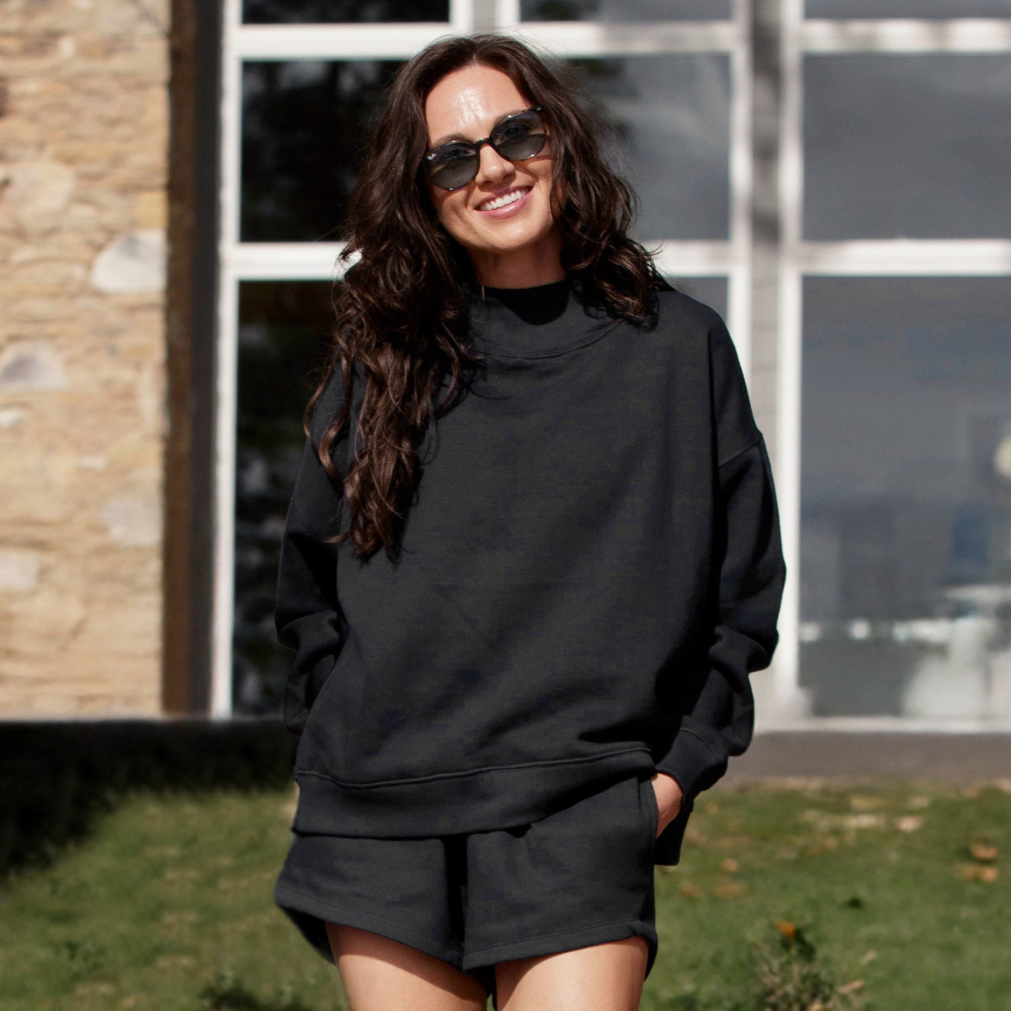 Lingo Mock Neck Fleece