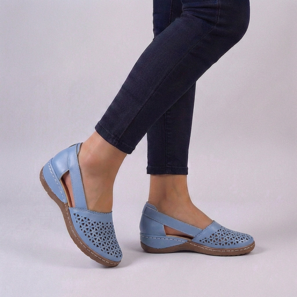 Comfortschoenen Dames Brede Pasvorm – met Steunzool & Schokdemping