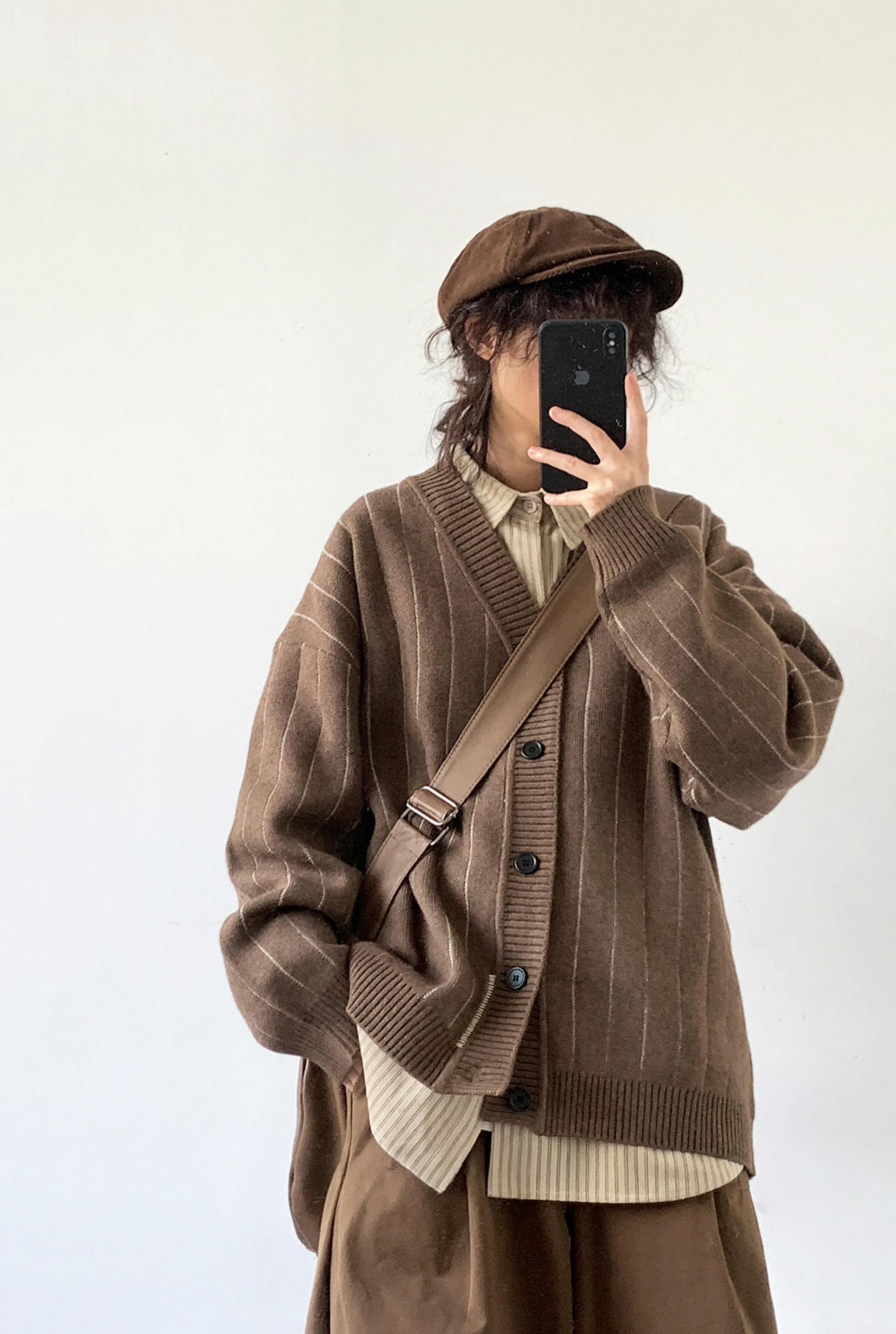 Kōcha Stripe Knit Cardigan