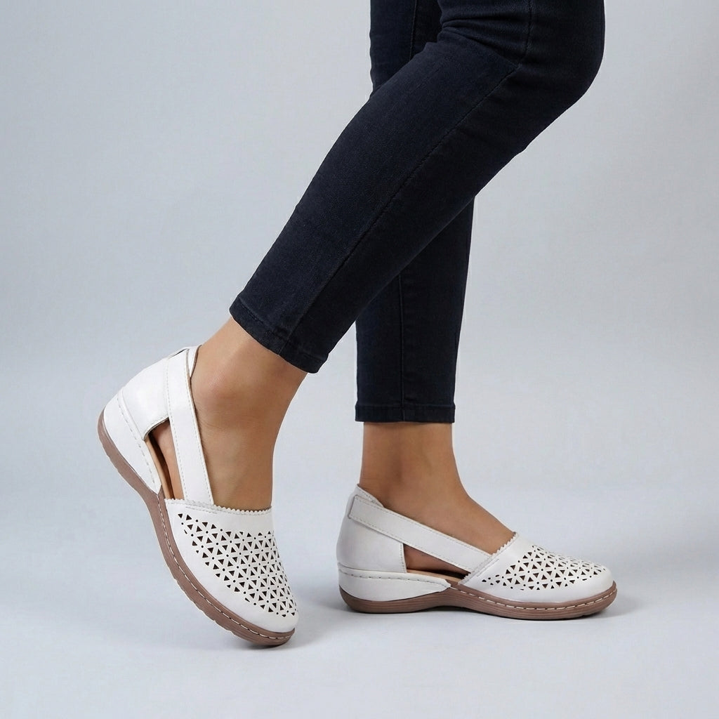 Comfortschoenen Dames Brede Pasvorm – met Steunzool & Schokdemping