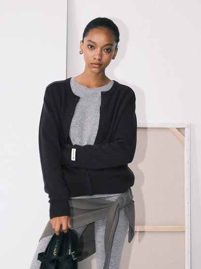 Pure Wool Substantial Cardigan
