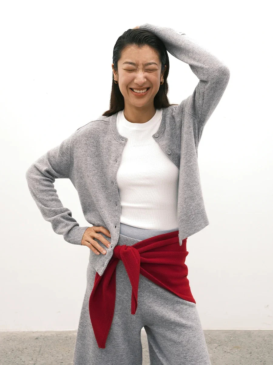Pure Wool Substantial Cardigan