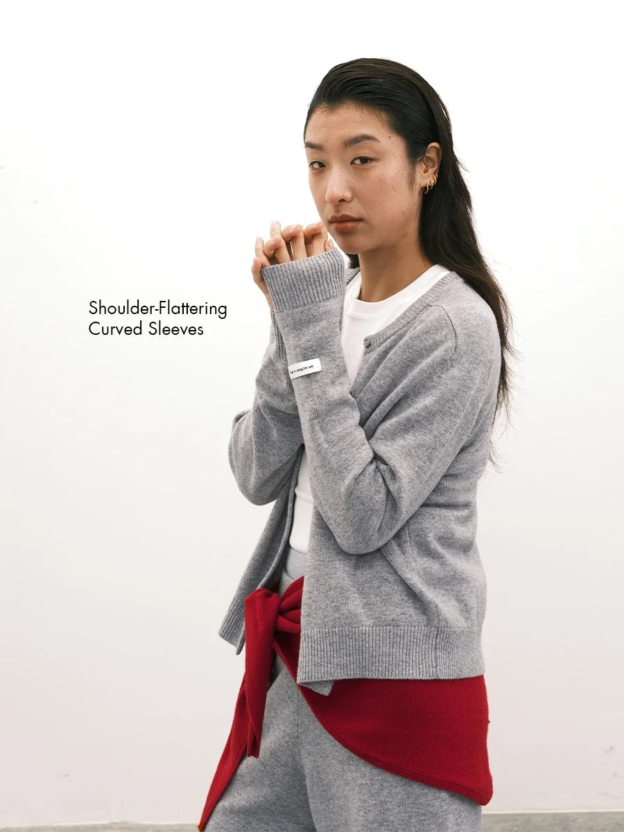 Pure Wool Substantial Cardigan