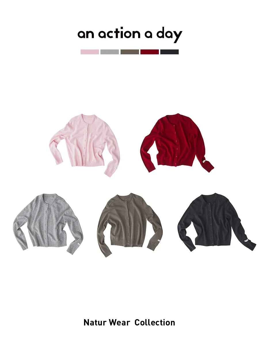 Pure Wool Substantial Cardigan