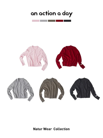 Pure Wool Substantial Cardigan