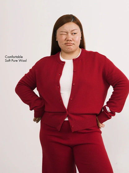 Pure Wool Substantial Cardigan