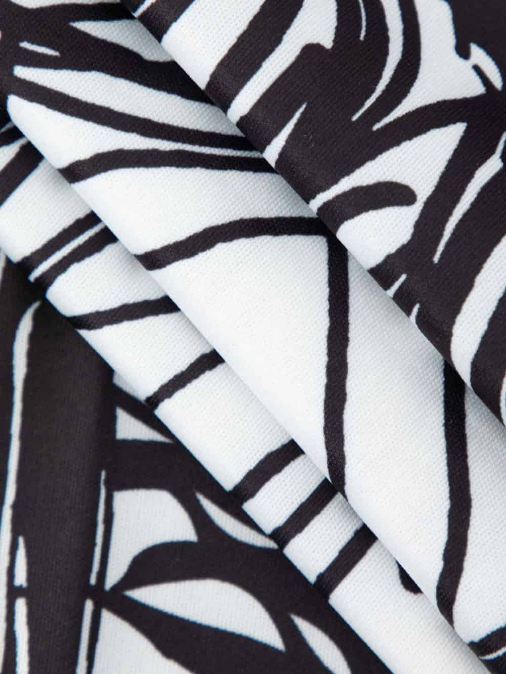 Mini-jurk met Abstracte Lijnprint